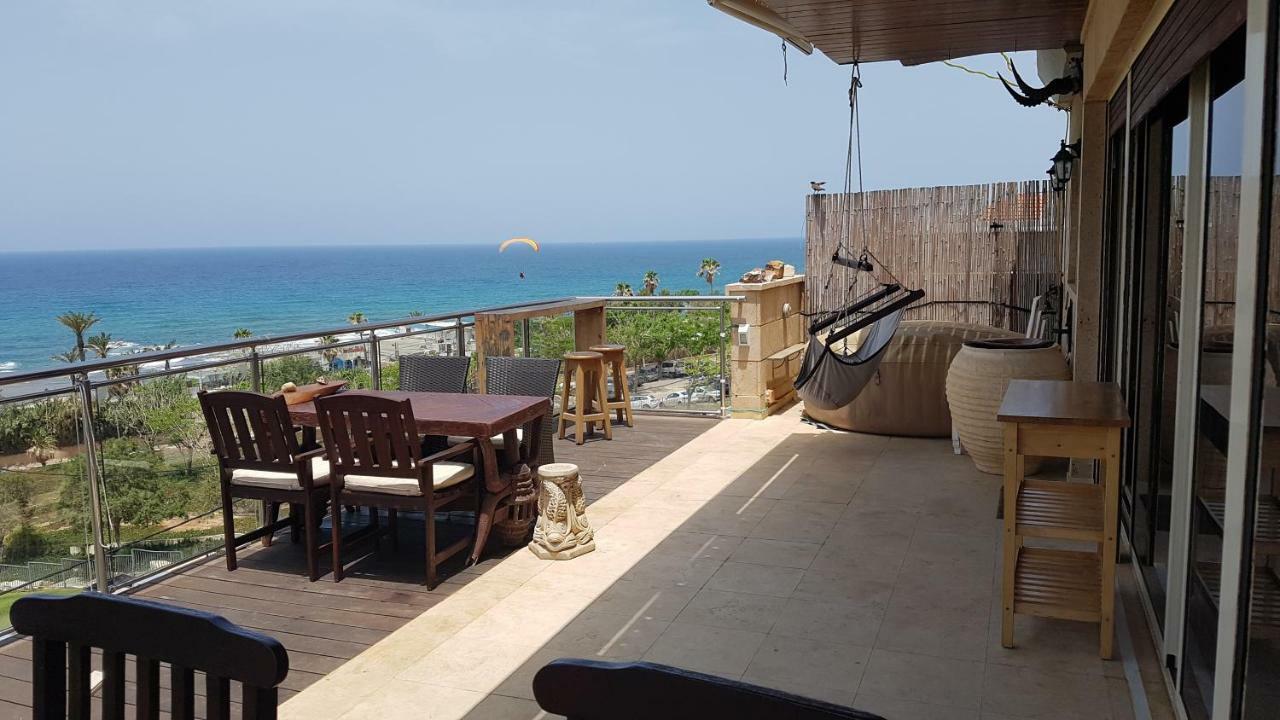 Appartamento Jaffa Family Penthouse, Sea Front , 3Br, 2Ba, Tel Aviv Esterno foto